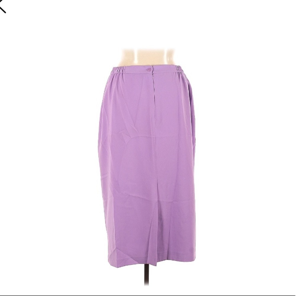 Lavender Light Purple MIDI Skirt 33.75 Inches Length Size 20